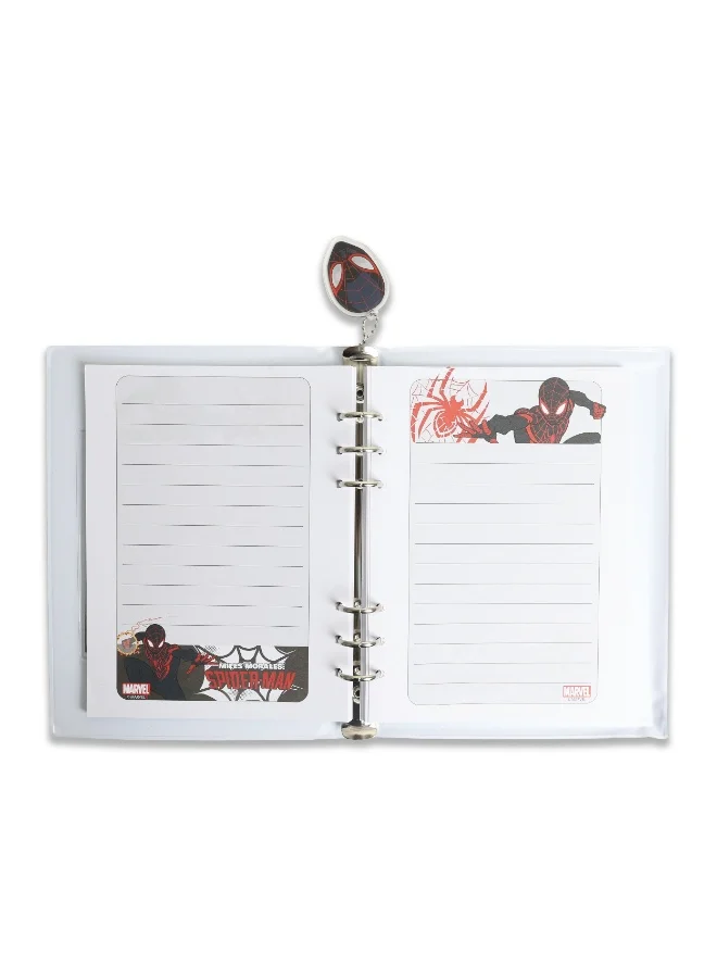 MARVEL  Marvel Spiderman Hard Cover Diary With Inter-Changeable Design Card for Kids | Best Price UAE